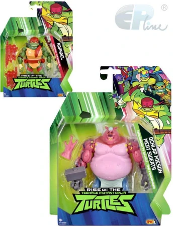 EPEE EP line Figurka Želvy Ninja 10cm set s doplňky různé druhy plast