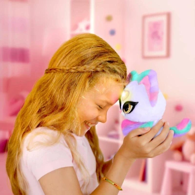 EPEE Fuzzy Friends magické zvířátko interaktivní kočička Zoe na baterie Světlo Zvuk