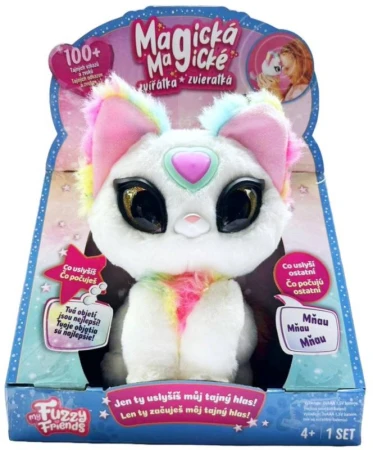 EPEE Fuzzy Friends magické zvířátko interaktivní kočička Luna na baterie Světlo Zvuk