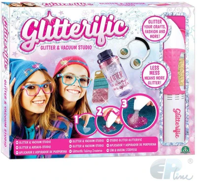 EPEE EP Line Glitterific glitter studio kreativní set výroba třpytivého tetování EPEE EP Line Glitterific glitter studio kreativní set výroba třpytivého tetování