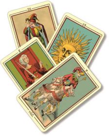 EP line Hra karty věštecké Slunečná v krabici (společenská hra)