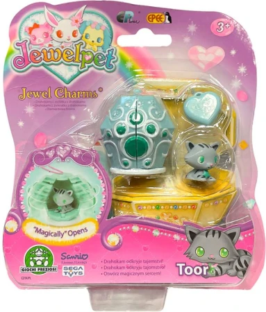 EPEE EP Line Jewel Pet blister set zvířátko drahokámek s domečkem různé druhy