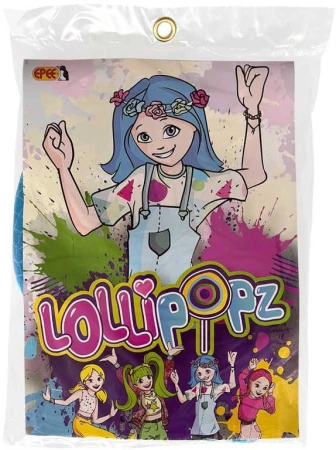 EPEE KARNEVAL paruka dětská Lollipopz Anet modrá umělé vlasy