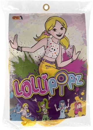 EPEE KARNEVAL paruka dětská Lollipopz Annie žlutá umělé vlasy