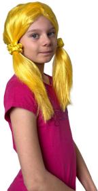 EP line KARNEVAL paruka dětská Lollipopz Annie žlutá umělé vlasy