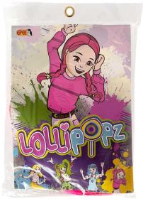 EP line KARNEVAL paruka dětská Lollipopz Laura růžová umělé vlasy