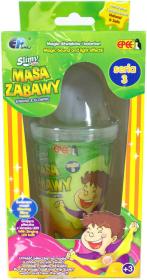 EP line Kreativní set sliz Slimy + svítící kulička na baterie LED Světlo různé barvy
