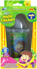 EP line Kreativní set sliz Slimy + svítící kulička na baterie LED Světlo různé barvy