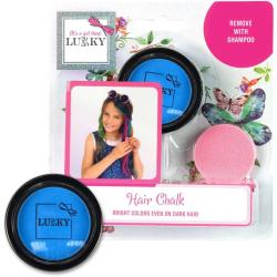 EP line LUKKY Křída dětská na vlasy set s aplikátorem Tmavě modrá na kartě EP line LUKKY Křída dětská na vlasy set s aplikátorem Tmavě modrá na kartě