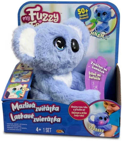 EPEE EP Line My Fuzzy Friends Mazlivá koala Eda interaktivní na baterie Světlo Zvuk