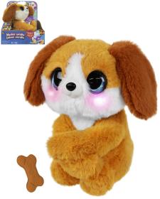 EP line My Fuzzy Friends Mazlivá zvířátka pejsek interaktivní na baterie Světlo Zvuk