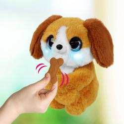 EP line My Fuzzy Friends Mazlivá zvířátka pejsek interaktivní na baterie Světlo Zvuk