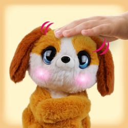 EP line My Fuzzy Friends Mazlivá zvířátka pejsek interaktivní na baterie Světlo Zvuk
