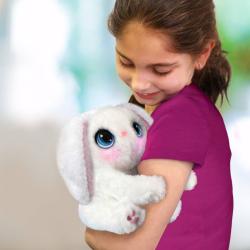 EP line My Fuzzy Friends Mazlivý králíček Rozárka interaktivní na baterie Světlo Zvuk