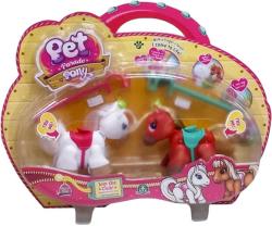 EP line Pet Parade Poník set 2ks s doplňky reaguje na pohyb prstu plast 3 druhy