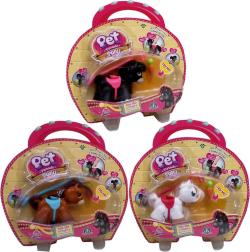 EP line Pet Parade Poník set s doplňky reaguje na pohyb prstu plast 9 druhů