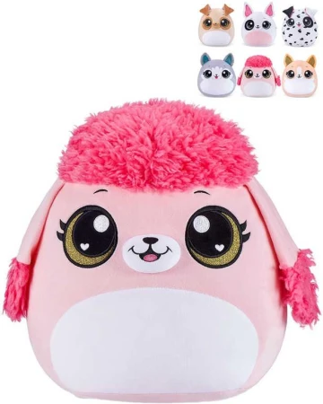 EPEE PLYŠ Coco Squishies zvířátko pes mačkací 6 druhů (plyšová hračka)
