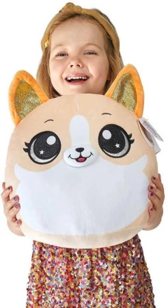 EPEE PLYŠ Coco Squishies zvířátko pes mačkací 6 druhů (plyšová hračka)