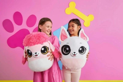 EPEE PLYŠ Coco Squishies zvířátko pes mačkací 6 druhů (plyšová hračka)