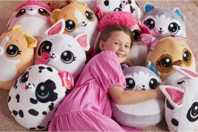 EPEE PLYŠ Coco Squishies zvířátko pes mačkací 6 druhů (plyšová hračka)
