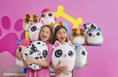 EPEE PLYŠ Coco Squishies zvířátko pes mačkací 6 druhů (plyšová hračka)
