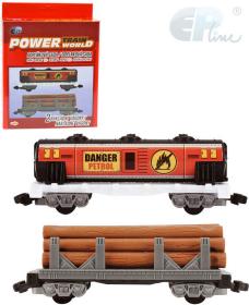 EP line PTW Nákladní vagón set 2ks doplněk k vláčkodráze EP line PTW Nákladní vagón set 2ks doplněk k vláčkodráze