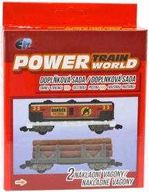 EP line PTW Nákladní vagón set 2ks doplněk k vláčkodráze