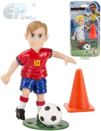 EPEE EP Line Shooters set figurka fotbalista + kužel s míčem plast 12 druhů EPEE EP Line Shooters set figurka fotbalista + kužel s míčem plast 12 druhů