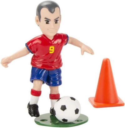 EPEE EP Line Shooters set figurka fotbalista + kužel s míčem plast 12 druhů