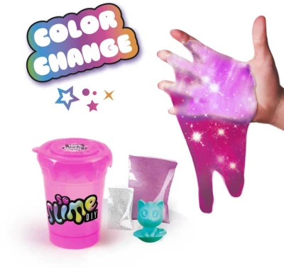 EPEE EP line Slime výroba slizu pro holky kreativní set shaker s glitry a figurkou mění barvu