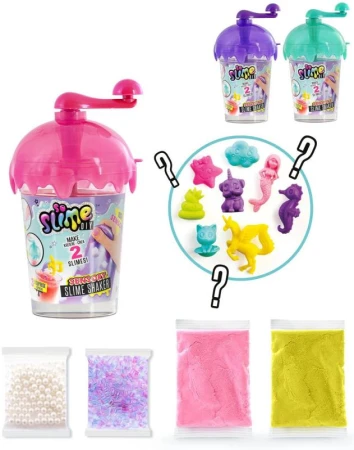 EPEE EP Line So Slime Shaker kelímek kreativní set výroba slizu se třpytkami 3 barvy EPEE EP Line So Slime Shaker kelímek kreativní set výroba slizu se třpytkami 3 barvy