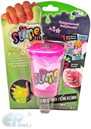 EPEE EP line So Slime výroba slizu set kelímek 1ks s figurkou se třpytkami svítí ve tmě EPEE EP line So Slime výroba slizu set kelímek 1ks s figurkou se třpytkami svítí ve tmě