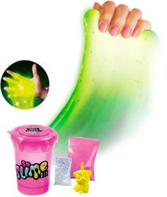 EP line So Slime výroba slizu set kelímek 1ks s figurkou se třpytkami svítí ve tmě