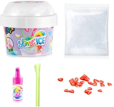 EP Line So SlimeIce kelímek výroba slizu kreativní set ledová tříšť 6 druhů