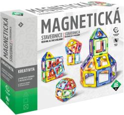 EP line Stavebnice magnetická 46 dílků skládačka v krabici EP line Stavebnice magnetická 46 dílků skládačka v krabici