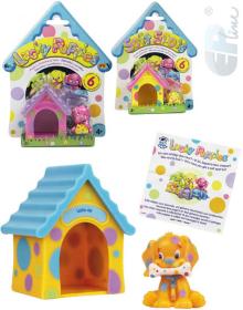 EP line Štěňátko Lucky Puppies set s boudičkou a letáčkem 6 druhů v sáčku plast