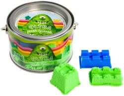 EP line Ultra písek kinetický magický 200g zelený set s formičkami v plechovce