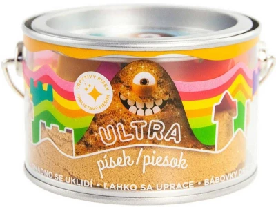 EPEE EP Line Ultra písek kinetický magický 200g zlatý s glitry s formičkami v plechovce EPEE EP Line Ultra písek kinetický magický 200g zlatý s glitry s formičkami v plechovce