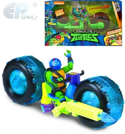 EPEE EP line Želvy Ninja set figurka s motorkou a funkční zbraní různé druhy plast