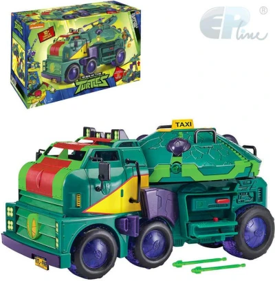 EPEE EP line Želvy Ninja tank laboratoř 10 funkcí 2v1 set s doplňky plast