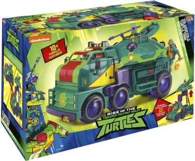 EPEE EP line Želvy Ninja tank laboratoř 10 funkcí 2v1 set s doplňky plast