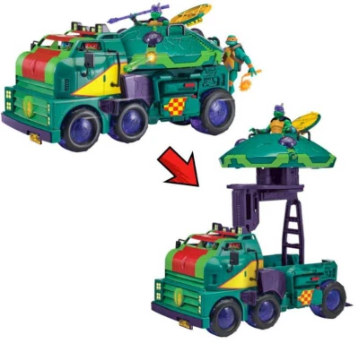 EPEE EP line Želvy Ninja tank laboratoř 10 funkcí 2v1 set s doplňky plast