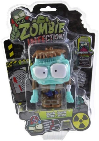 EP line Zombie Infection set postavička + zberateľské karty menia farbu 6 druhov