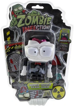 EP line Zombie Infection set postavička + zberateľské karty menia farbu 6 druhov