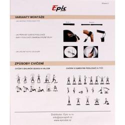 Epicstar Wood Marble multifunkční balanční deska