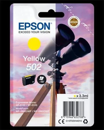 Epson Cartridge T02V4 yellow (dalekohled)