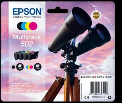 Epson Cartridge T02V6 multipack (dalekohled) Epson Cartridge T02V6 multipack (dalekohled)