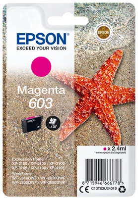 Epson Cartridge T03U3 magenta (hvězdice)