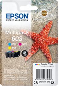 EPSON cartridge T03U5 (cyan/magenta/yellow) multipack (hvězdice) EPSON cartridge T03U5 (cyan/magenta/yellow) multipack (hvězdice)