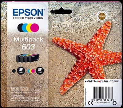 Epson Cartridge T03U640 (black/cyan/magenta/yellow) multipack (hvězdice)